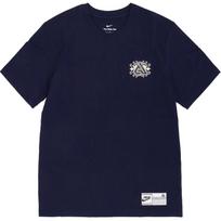 Nike Geometric Pattern Print American Retro Dopamine Basketball Crew Neck Short Sleeve T-Shirt Men Tops Blue DR7634-498 M gray