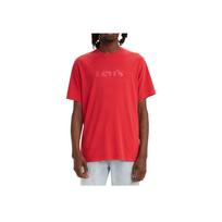 Levis Slim Fit Printed Simple Comfortable Fresh Short Sleeve T-Shirt Men Tops Red 16143-0103 M