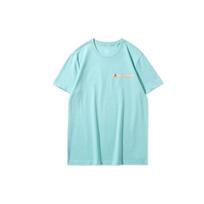 Li Ning Disney Licensed Series Kung Fu Mickey Print Round Neck Short Sleeve T-Shirt Men Tops Mist-Blue AHSQ251-1 S