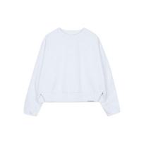 Nike As W Nk Standard Issue Crew Embroidered Logo Knit Sports Round Neck Sweatshirt Women Sweatshirt White DD9256-051 M white