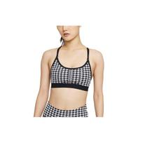 Nike Dri-FIT Indy Icon Clash Low-Impact Sports Bra Women Underwear Black DD1087-010 M beige