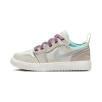 Air Jordan 1 Low Alt SE PS Sail Violet Dust Kids Sneakers Cream Legend-Light-Brown Neutral-Grey FQ8093-100 28