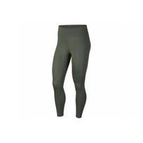 Nike One Luxe Vienspalvės Fitneso Treniruočių Vidutinio Juosmens Leginsai Moteriški Leginsai Žali BQ9995-326 XL gray