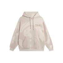 Li Ning Vital Essential Printed Loose Pullover Hoodie Unisex hoodies Swan-White AWDSC73-2 XL