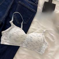 Teenage Girls' Bra Skin-Friendly Push-Up Wire-Free Small Bust Non-Gaping Underwear 32/70