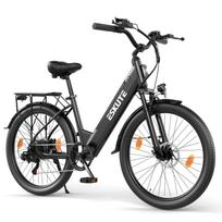 ESKUTE C100 Plus Urban Commuting E-Bike For Unisex 36V13AH Battery 250W Motor 26 Inch Tires Electric Bicycle With TowSeat Comfortable and practical juoda