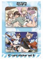 Strike Witches Operation Victory Arrow IC Card Sticker Set B