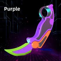 1/2PCS Stress Relief Toys Gravity Plastic Carrot Knife Anti Stress Hobbies for Adults Teens Home Decoration Craft