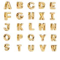 copper 26 Letter AZ Alphabet Bead Charms Charm Compatible With Authentic Necklaces Bracelets Bangle Accessories Do It Yourself Jewellery Ideal For Wo P