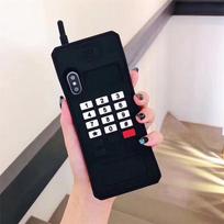 Creative Funny 3D Cartoon Telephone Antenna Design Phone Case For iPhone 17Air 16 15 14Plus 13 12 11 Pro Max XS X Silicone Shockproof Cover iPhone 13 Pro juoda