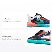 Space Jam x Nike LeBron 18 Low PS Lola Bunny Vaikų sportbačiai Balti Summit-White Dinamiški-Turkio spalvos DJ3761-115 28