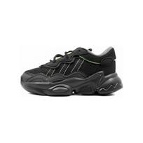 Adidas Ozweego Little Kid Luminescent Baby Sneakers Black Core-Black Solar-Green HR0242 24