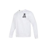 Nike Sportswear Heritage Club Fleece Crew Sweatshirt Men Sweatshirt White DQ4073-100 L white