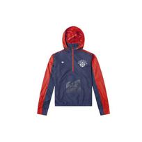Nike x Gyakusou Undercover Collaboration Half-Zip Color-Block Hooded Jacket Men Outerwear Thunder-Blue CD7107-447 S blue