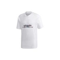 Adidas Originals Adv Graphic Tee with Letter Print Men Tops White GD5609 L