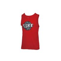 Nike Dri-Fit Printed Basketball Vest Men Tops Red CD1293-657 M