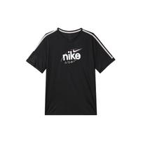 Nike Dri-Fit Miler D.Y.E. Letter Logo Sports Crew Neck Short Sleeve T-Shirt Men Tops Black DQ4735-010 M