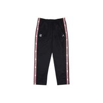 Air Jordan X Clot Tricot Track Pants Straight Loose Fit Men Bottoms Black Red AR8403-010 XL black