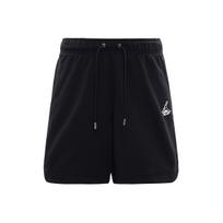 Jordan Essentials Logo Mid-Waist Cotton Casual Shorts V1 Men Bottoms Black DA9823-010 XXL black
