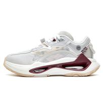 Li Ning Fabric TPU Shock Absorbing Non-Slip Wear-Resistant Lightweight Low-Top Running Shoes Spring Summer 2021 Paris Fashion Week AGLR084-9 35 white