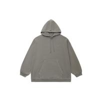 Levis FW22 Solid Color Drawstring Simple Hoodie Women hoodies Gray A3397-0003 L
