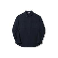 Li Ning Vital Series Solid Color Loose Casual Long Sleeve Shirt Unisex shirts Charcoal-Black AFDT755-1 L