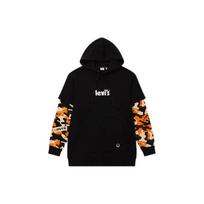 Levis FW22 Camouflage Print Hoodie Men hoodies Black A5186-0000 XS
