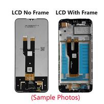 LCD Screen and Digitizer Full Assembly for With Frame Moto G14