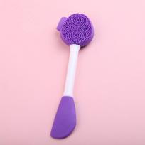 Silikoninis veido valymo šepetėlis One Size violetinė