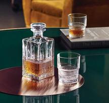 Verona Crystal Glass Whisky Dekanteris, 750 ml, puikiai tinka barmenams, naudojimui namuose ir dovanoms