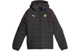 PUMA x Ferrari Padded Jacket Collaboration, Kids' Apparel Race Enfant Et Adolescent Black Kids' 620959-01 116