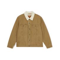 Levis Color Block Single Button Jacket Men jackets Brown Yellow 16365-0158 S