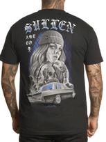Sullen Men's Pump Action Short Sleeve Standard T-shirt Low Rider Tattoo Tee M