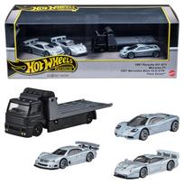 Hot Wheels Premium Kolekcionieriaus Rinkinys Įvairūs Advan Racing Team Transporto priemonė 4 Miniatiūriniai Amžius - Žaislai, Automobiliai, 3+, Daugiaspalvis, 987C-GMH39