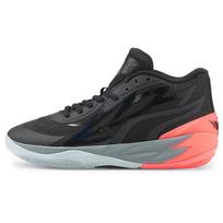 Puma MB.02 Flare Unisex Sneakers Black Sunset-Glow 378287-01 44.5