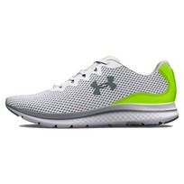 Under Armour Charged Impulse 3 White Lime Surge Men Sneakers Gravel 3025421-101 43