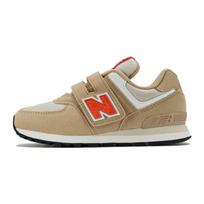 New Balance 574 Hook & Loop Little Kid Incense Poppy Kids Sneakers Cream PV574HBO 31