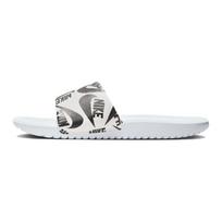 Nike Kawa Slide SE JDI GS Visas eskizas Vaikams Sportbačiai Pilki Football-Grey Summit-White DX1976-002 38.5 white
