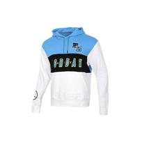 Air Jordan Logo Print Color Block Basketball Hoodie Men Hoodies Black White Blue CV2744-412 M gray