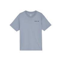 Nike SB Back Print Skateboarding Short Sleeve T-Shirt Men Tops Lime Slate-Blue DD1305-493 S gray