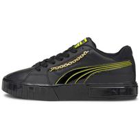 Puma Cali Star Dark Dreams (Womens) Women Sneakers Black Yellow 380654-01 35.5