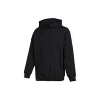 Adidas Neo Solid Color Logo Embroidered Knit Hoodie Unisex Hoodie Black IA6894 L