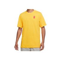 Nike Kyrie Basketball Short Sleeve T-Shirt Men Tops University-Gold CV1062-739 L