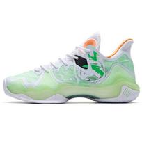 Anta Crazy Tide 4 Nitrogen Technology Low-Top Basketball Shoes Men sneakers White Green 112231106-1 40