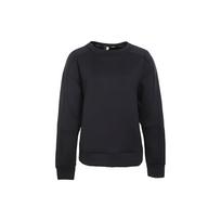 Adidas Neo Solid Color Sports Casual Long Sleeve Hoodie Women hoodies Black CD4083 M