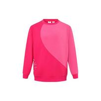 Levis Color Block Logo Print Crewneck Sweatshirt Women sweatshirt Pink A5416-0002 XS