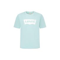 Levis Logo Print Crew Neck Short Sleeve T-Shirt Men Tops Green A4391-0006 L