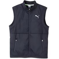 Puma Run Cloudspun Casual Stand Collar Zip Vest Men Vests Galaxy-Gray 524616-69 S