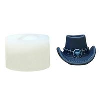 Cowboy Hat Silicone Mould for Plasters Craft Food Grade Materials Art Projects