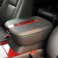Car Accessories Center Console Lid Armrest Box Leather Cover Sticker Trim For Cadillac Escalade 2007 2008 2009 2010 2011